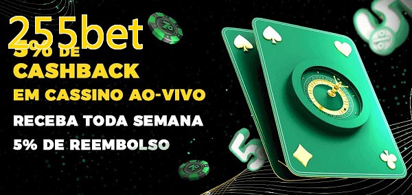 Promoções do cassino ao Vivo 255bet